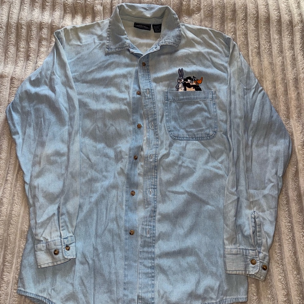 Looney Tunes Button Down